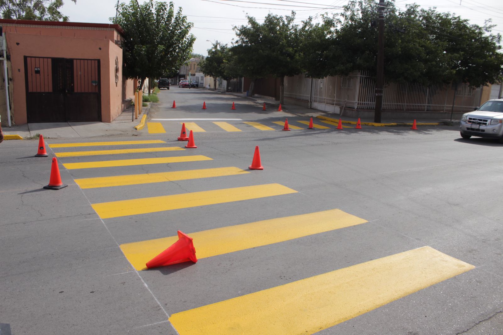 pintar lineas de estacionamiento