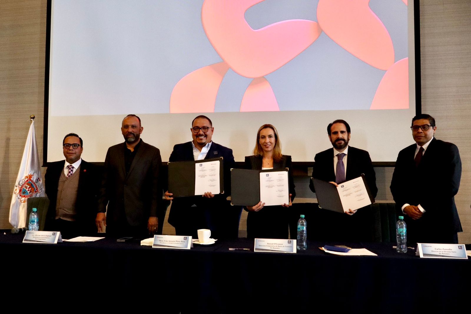 Gobierno Municipal presencia alianza entre Banamex y CANACO para impulsar a las PyMEs