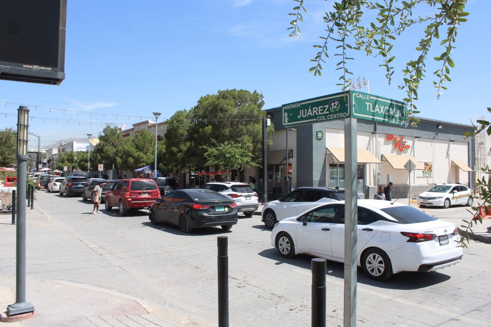 Seguridad Vial despliega operativo especial por Posada Juárez en la avenida Juárez