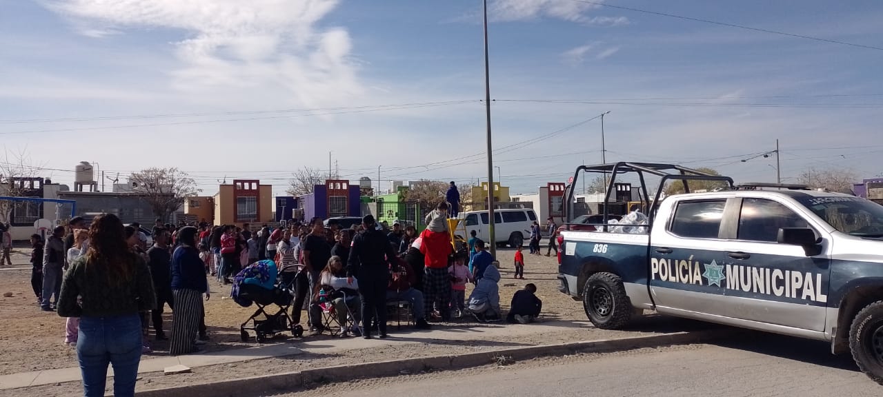SSPM acerca la Navidad a colonias juarenses con jornadas de convivencia