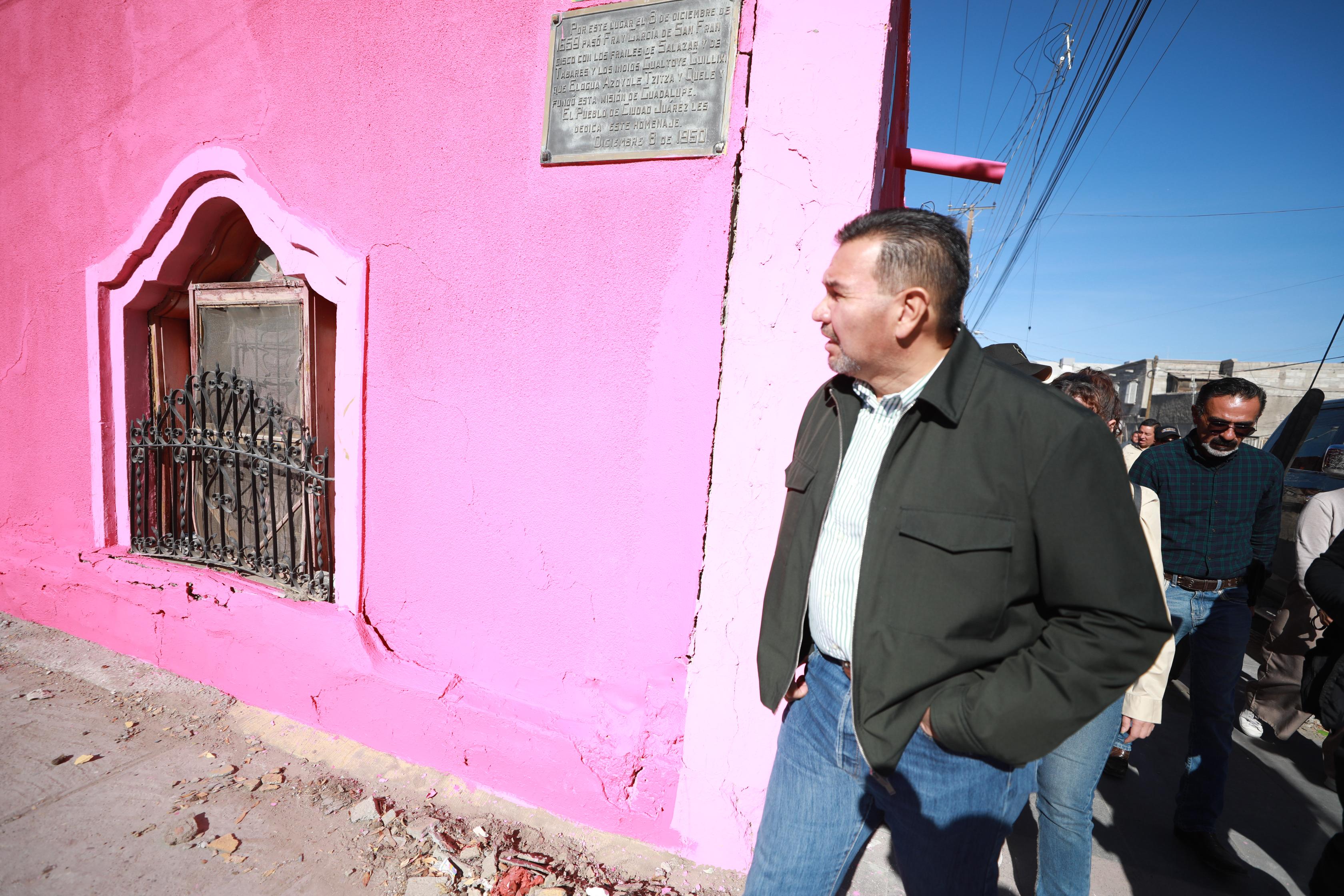 Colores renuevan el corazón de Juárez con recorrido del alcalde por el Centro Histórico