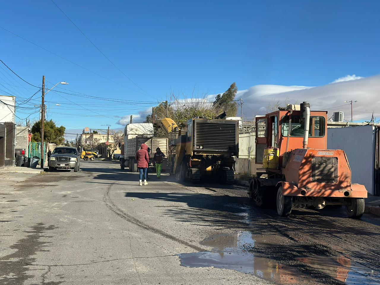 Arranca repavimentación en Río Júcar para mejorar movilidad en zona habitacional